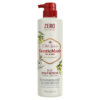 Old Spice Gentleman's Blend With Tea Tree & Neem Oil, 2in1 Scalp Refresh Shampoo And Conditioner - 14.8 Ounce