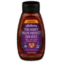 Wholesome Honey Organic Raw & Unfiltered - 16 Ounce