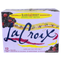 Lacroix Sparkling Water Naturally Black Razz Berry Essenced - 12 Fluid Ounce - 12 Count