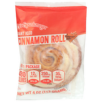 Otis Spunkmeyer Giant Iced Cinnamon Roll - 4 Ounce