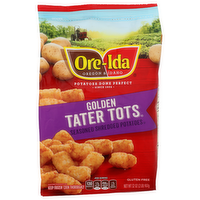 Ore-Ida Oregon & Idaho Golden Tater Tots Seasoned Shredded Potatoes - 32 Ounce