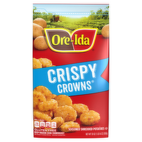 Ore-Ida Crispy Crowns Seasoned Shredded Potatoes, Bag - 30 Ounce