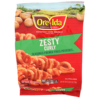 Ore-Ida Oregon & Idaho Zesty Curly Seasoned French Fried Potatoes - 28 Ounce