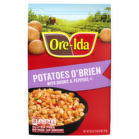 Ore-Ida Potatoes O'brien With Onions & Peppers Frozen Bag - 28 Ounce