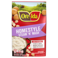 Ore-Ida Homestyle Steam 'n' Mash Recipe Ready Pre-Cut Russet Potatoes Frozen Side Dish, Bag - 24 Ounce