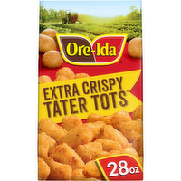 Ore-Ida Oregon & Idaho Extra Crispy Tater Tots Seasoned Shredded Potatoes - 28 Ounce