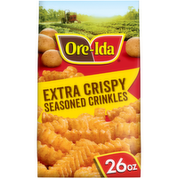 Ore-Ida Oregon & Idaho Extra Crispy Seasoned Crinkles French Fried Potatoes - 26 Ounce