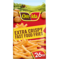 Ore-Ida Oregon & Idaho Extra Crisp Fast Food Fries French Fried Potatoes - 26 Ounce