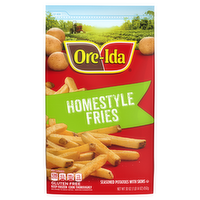 Ore-Ida Homestyle Fries Seasoned Potatoes With Skins, Bag - 30 Ounce