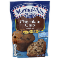 Martha White Muffin Mix Chocolate Chip - 7.4 Ounce