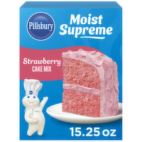 Pillsbury Strawberry Cake Mix - 15.25 Ounce