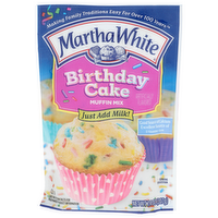 Martha White Birthday Cake Muffin Mix - 7.4 Ounce