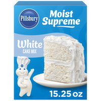 Pillsbury White Premium Cake Mix - 15.25 Ounce