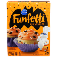 Pillsbury Funfetti Cake Mix With Candy Bits - 0.635 Ounce - 24 Count