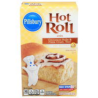 Pillsbury Cinnamon Rolls & Pizza Crust, Too! Hot Roll Mix - 16 Ounce