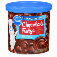 Pillsbury Creamy Supreme Chocolate Fudge Frosting - 16 Ounce