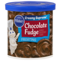 Pillsbury Creamy Supreme Chocolate Fudge Frosting - 16 Ounce