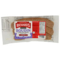 RICHARDS CAJUN FOODS V.p. Country Hot Boudin - 16 Ounce