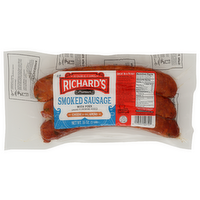 RICHARDS CAJUN FOODS V.p. Jalapeno Cheese Pork Sausage - 16 Ounce