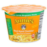 Annie's Homegrown Macaroni & Cheese Real Aged Cheddar - 2.01 Ounce