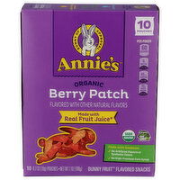 ANNIES HOMEGROWN Fruit Snk Berry Patch - 0.7 Ounce - 10 Count