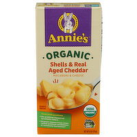 Annie's Organic Shells & Real Aged Cheddar Mac & Cheese - 6 Ounce