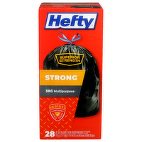 Hefty Strong Trash Bag - 30 Gallon - 28 Count