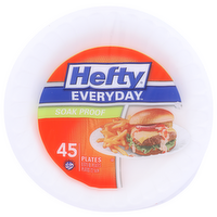Hefty Everyday Plates - 45 Count