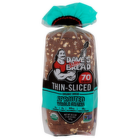 Dave's Killer Bread Sprouted Whole Grains Thin-Sliced Organic - 20.5 Ounce