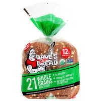 Dave's Killer Bread  Organic 21 Whole Grain & Seeds Hamburger Buns - 2.2 Ounce - 8 Count