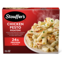 Stouffer's Chicken Pesto Rigatoni Single Serve Frozen Pasta Meal - 8.38 Ounce