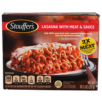 Stouffer's Lasagna With Meat & Sauce - 10.5 Ounce