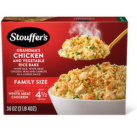 Stouffer's Family Size Grandma's Chicken & Vegetable Rice Bake - 36 Ounce