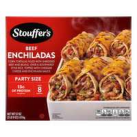 Stouffer's ® Beef Enchiladas, Party Size, Frozen Enchiladas - 57 Ounce