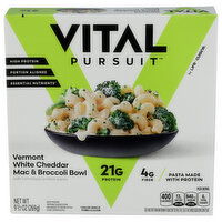 Vital Pursuit Vermont White Cheddar Mac & Cheese Broccoli Bowl - 9.5 Ounce