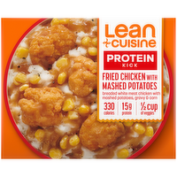 Lean Cuisine Protein Kick Fried Chicken with Mashed Frozen Meal - 10.5 Ounce