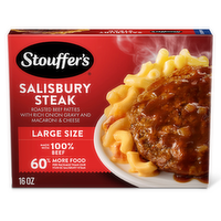 Stouffer's Large Size Salisbury Steak Frozen Meal - 1 Pound