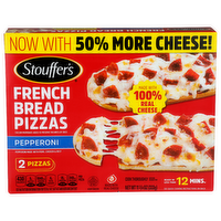 Stouffer's Pepperoni French Bread Pizzas - 5.875 Ounce - 2 Count