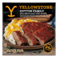 Yellowstone ® Dutton Family BBQ Meatloaf And Mash, Roasted In Sweet & Tangy Sauce, Cheddar-Topped Mashed Potatoes - 13.5 Ounce