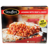 Stouffer's Party Size Lasagna With Meat & Sauce - 90 Ounce