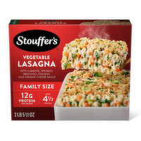 Stouffer's Vegetable Lasagna Family Size Easy Frozen Dinners - 2.34 Pound