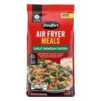 Stouffer's Air Fryer Meals, Garlic Parmesan Chicken, Crispy Chicken & Veggies, Frozen Meals - 22 Ounce