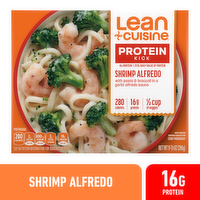 Lean Cuisine Protein Kick Shrimp Alfredo Frozen Meal - 9.88 Ounce