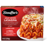 Stouffer's Mild Large Size Meat Lovers Lasagna - 18 Ounce