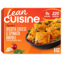 Lean Cuisine Ricotta Cheese And Spinach Ravioli - 8 Ounce