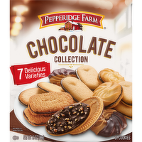Pepperidge Farm Cookies Chocolate Collection, 7 Cookie Varieties, Box - 13 Ounce