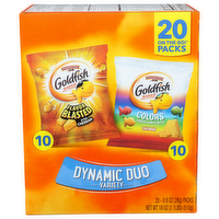 Pepperidge Farm Goldfish Dynamic Duo Variety Pack - 0.9 Ounce - 20 Count