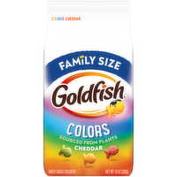 Pepperidge Farm Goldfish Colors Cheddar Cheese Crackers, Bag - 10 Ounce