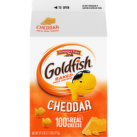 Pepperidge Farm Goldfish Cheddar Cheese Crackers, Carton - 27.3 Ounce