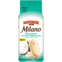 Pepperidge Farm Milano White Chocolate Coconut Flavored Cookies, Bag - 7 Ounce